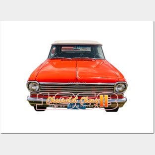 1963 Chevrolet Chevy II Nova SS Convertible Posters and Art